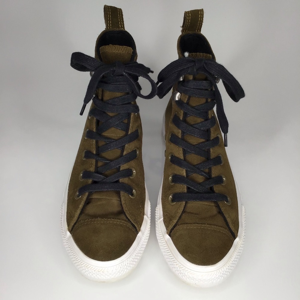 Converse Chuck Taylor All Star Hiker High-Top Sneaker in Olive Green Size 7. - Picture 3 of 12